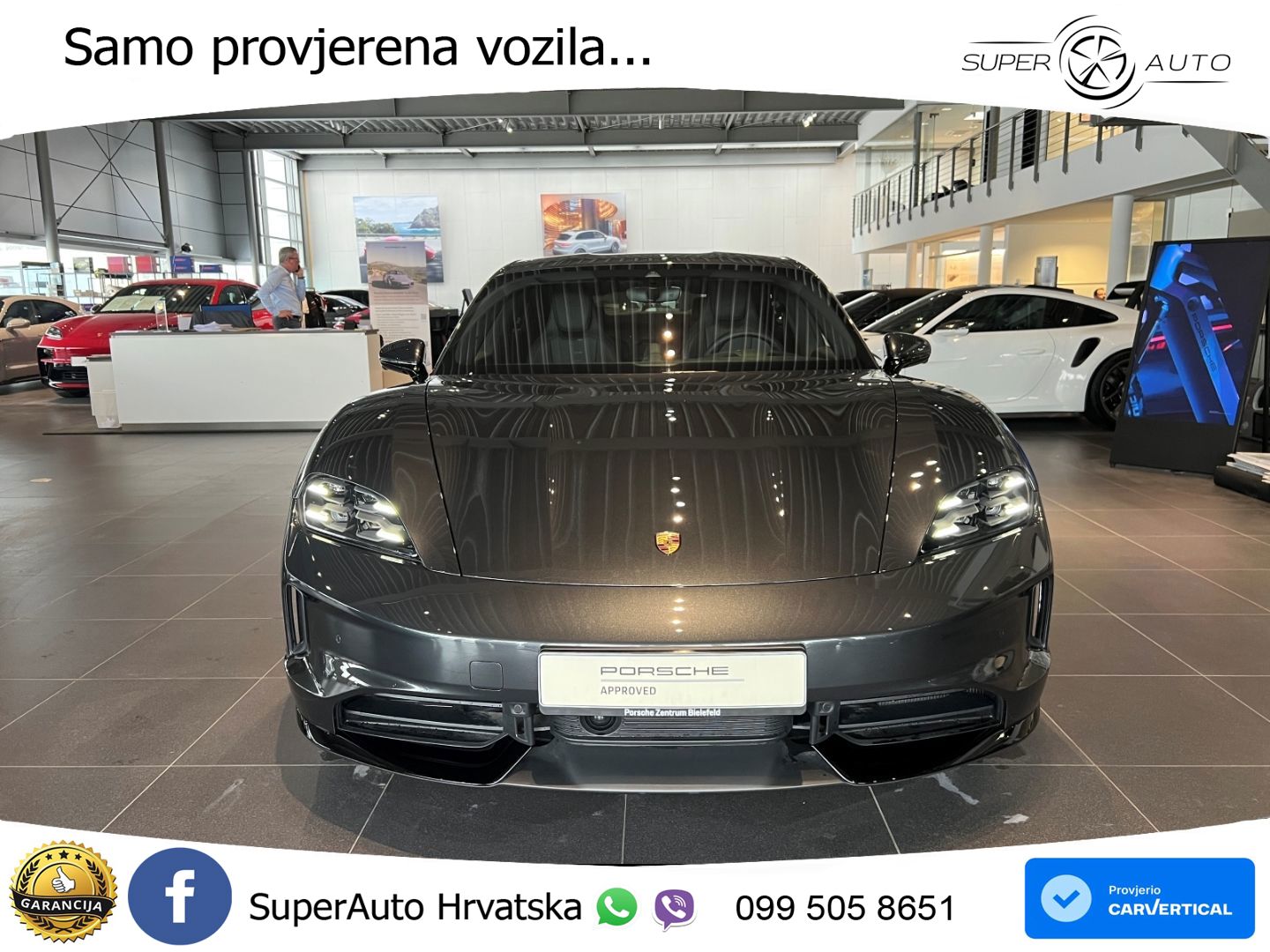 Porsche Taycan 4S 105 kWh (598 KS)