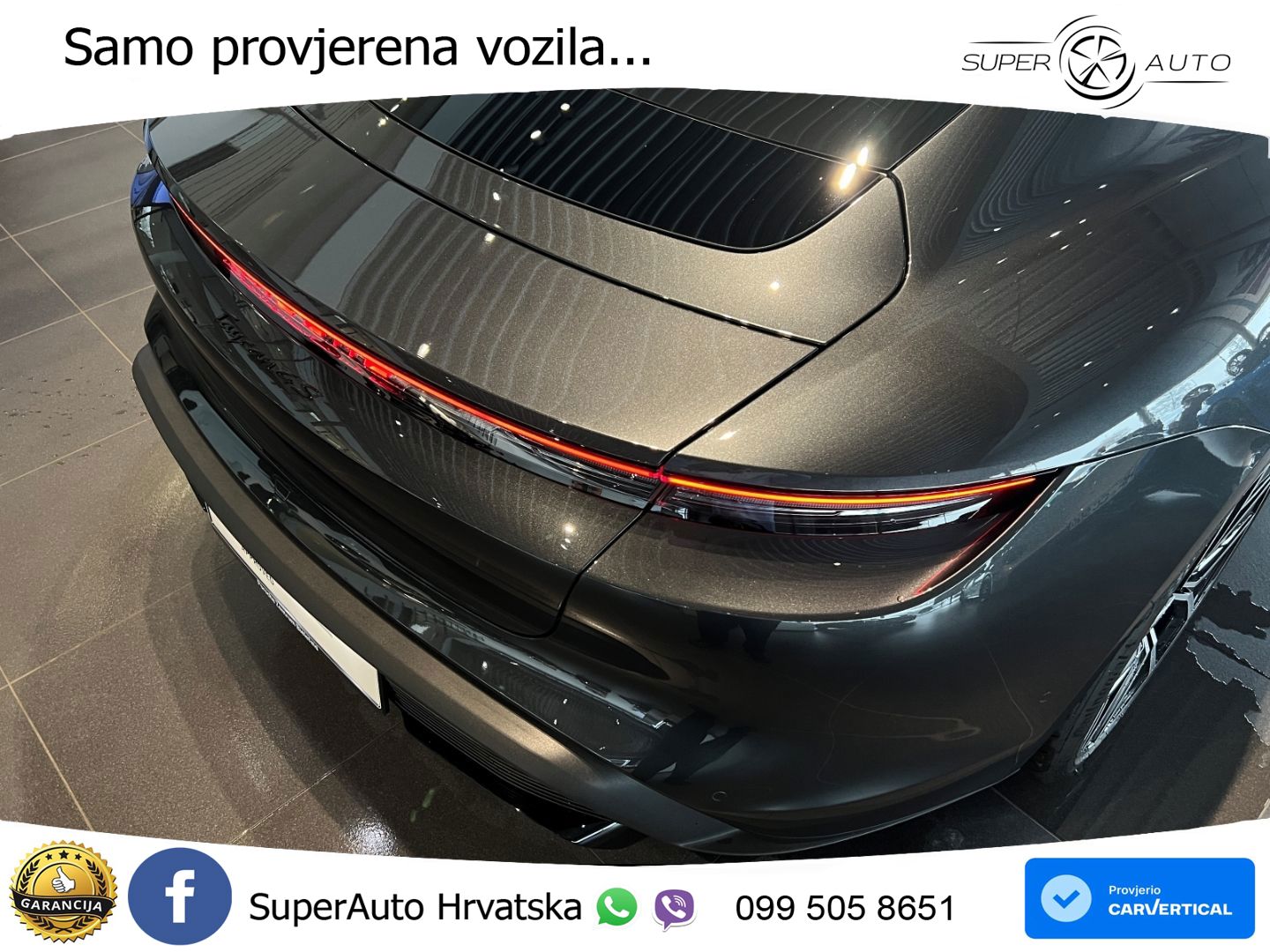 Porsche Taycan 4S 105 kWh (598 KS)