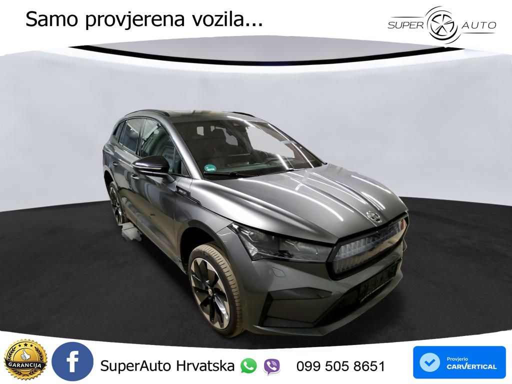 Škoda Enyaq iV 80 82 kWh (204 KS) SportLine LED+GR SJED+ACC