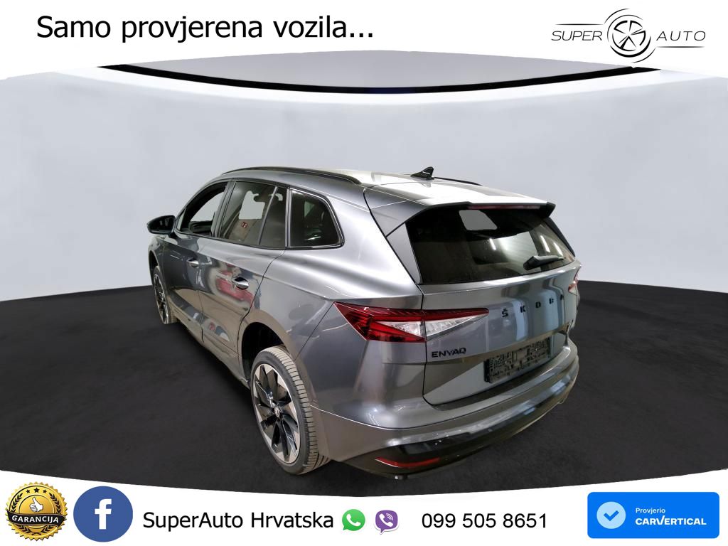 Škoda Enyaq iV 80 82 kWh (204 KS) SportLine LED+GR SJED+ACC