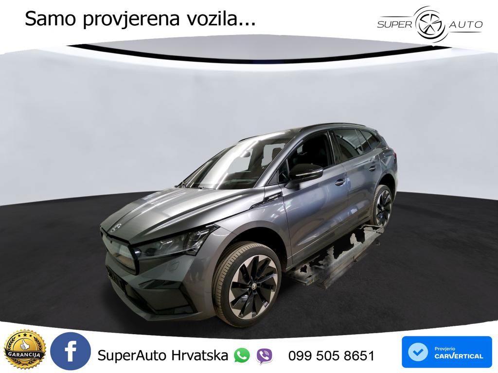 Škoda Enyaq iV 80 82 kWh (204 KS) SportLine LED+GR SJED+ACC