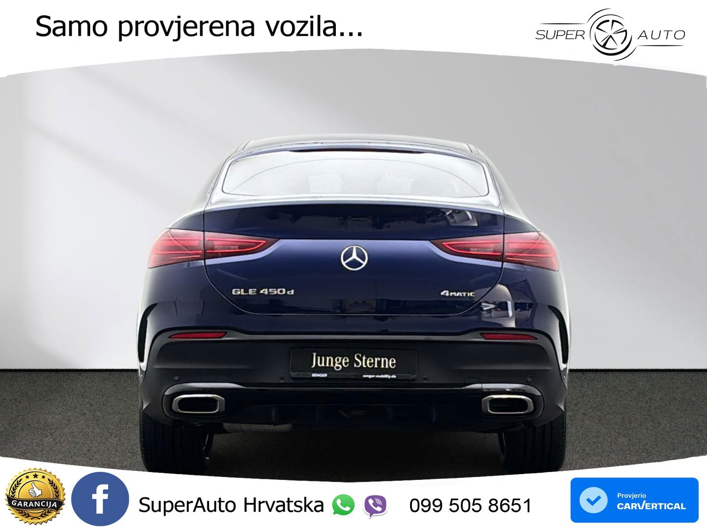 Mercedes GLE 450d (367 KS) EQ Boost 4MATIC 9G-TRONIC AMG LED+GR SJED+ACC