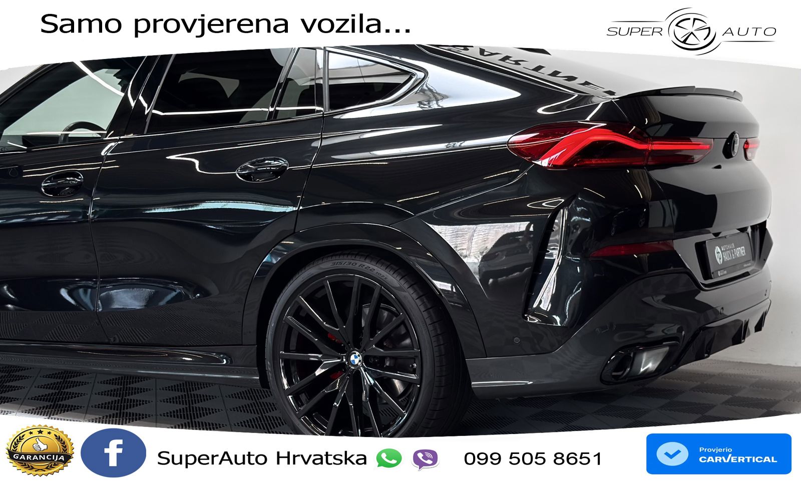 BMW X6 30d (298 KS) xDrive Steptronic M Sport LED+GR SJED+ACC