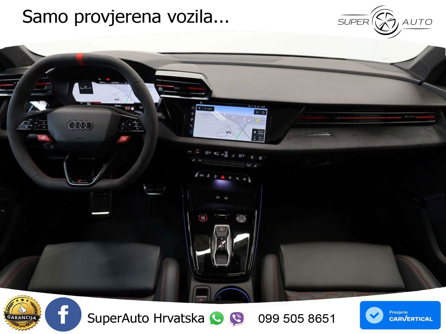 Audi RS3 Sedan 2.5 TFSI (400 KS) quattro S tronic LED+GR SJED+ACC
