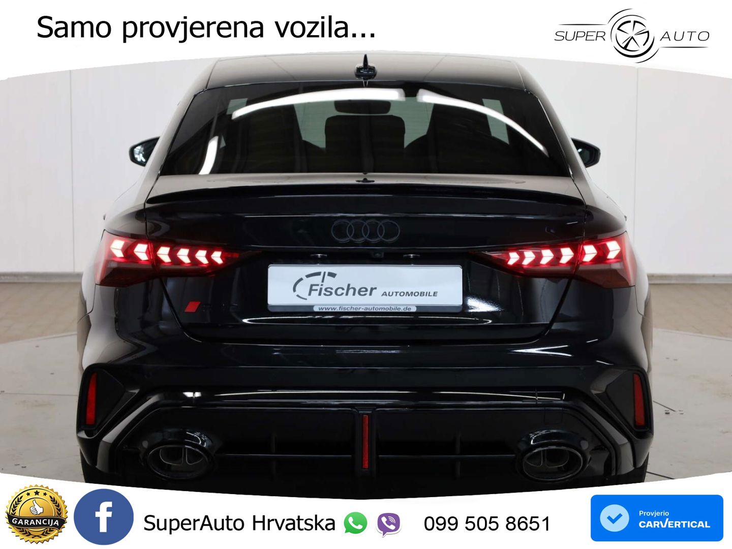 Audi RS3 Sedan 2.5 TFSI (400 KS) quattro S tronic LED+GR SJED+ACC