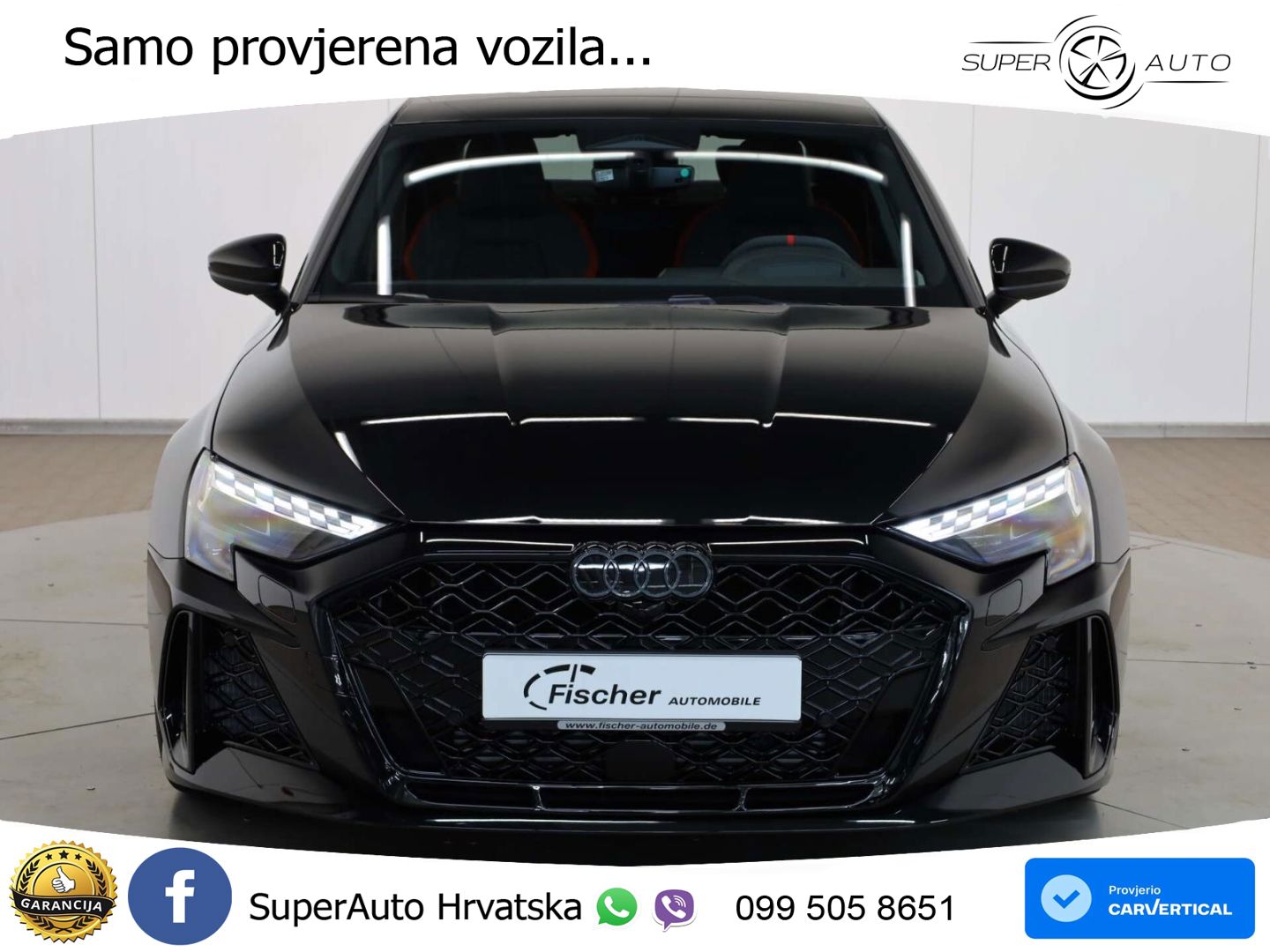 Audi RS3 Sedan 2.5 TFSI (400 KS) quattro S tronic LED+GR SJED+ACC