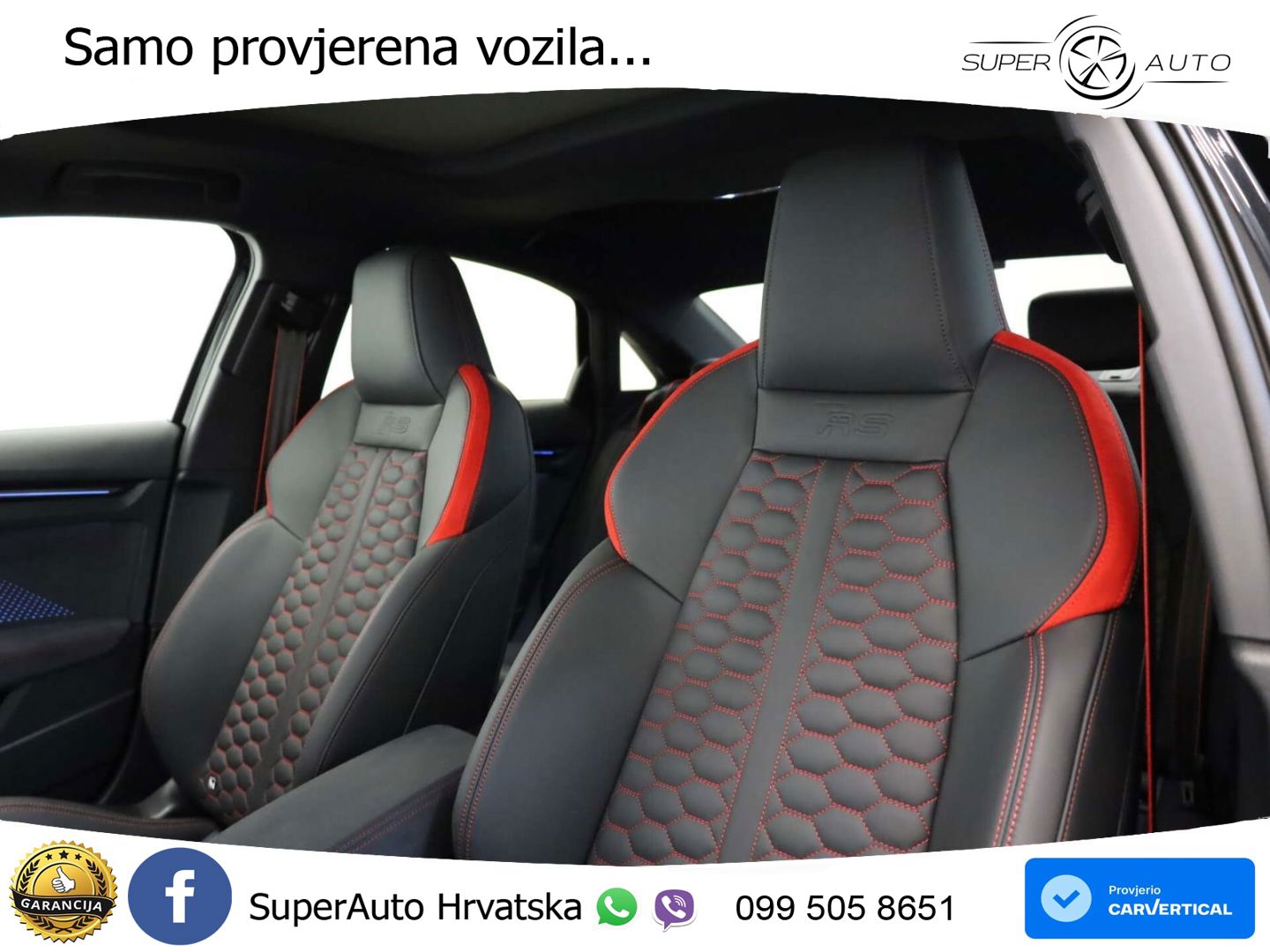 Audi RS3 Sedan 2.5 TFSI (400 KS) quattro S tronic LED+GR SJED+ACC