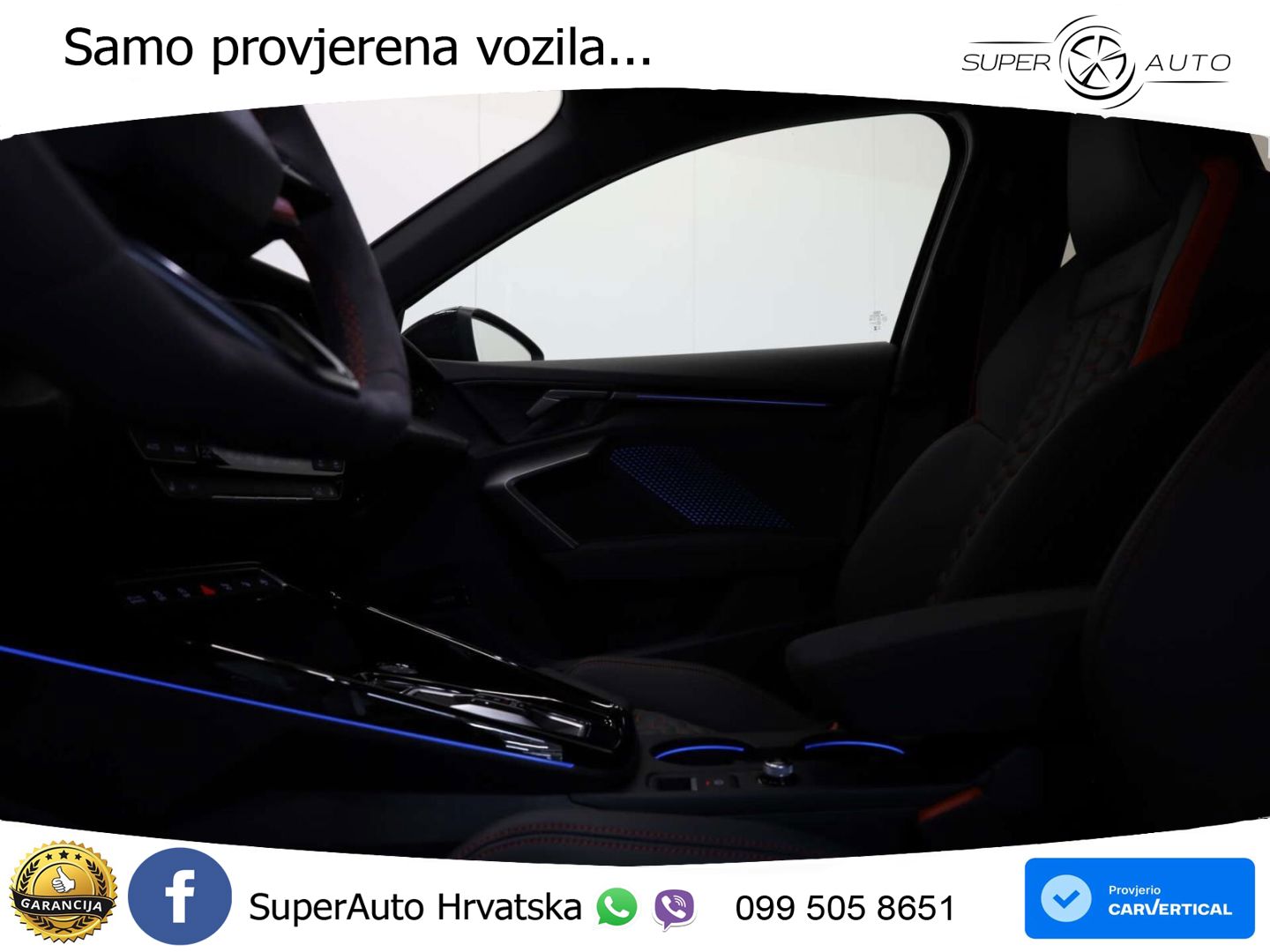 Audi RS3 Sedan 2.5 TFSI (400 KS) quattro S tronic LED+GR SJED+ACC