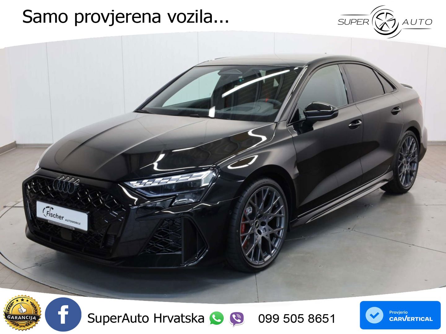 Audi RS3 Sedan 2.5 TFSI (400 KS) quattro S tronic LED+GR SJED+ACC