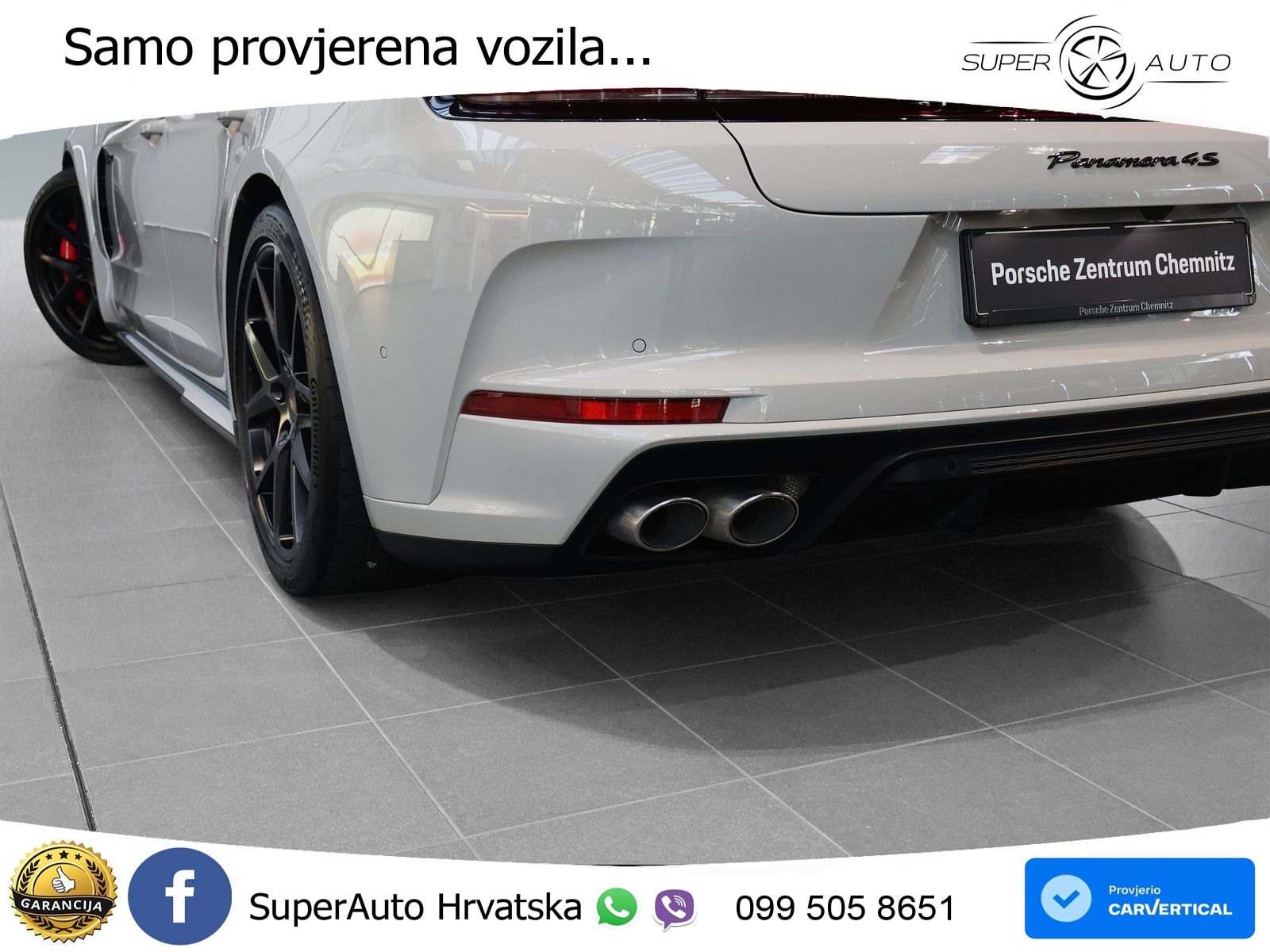 Porsche Panamera 4S 2.9 V6 (544 KS) E-Hybrid PDK ACC+HEAD+4xGR SJED+360+PANO