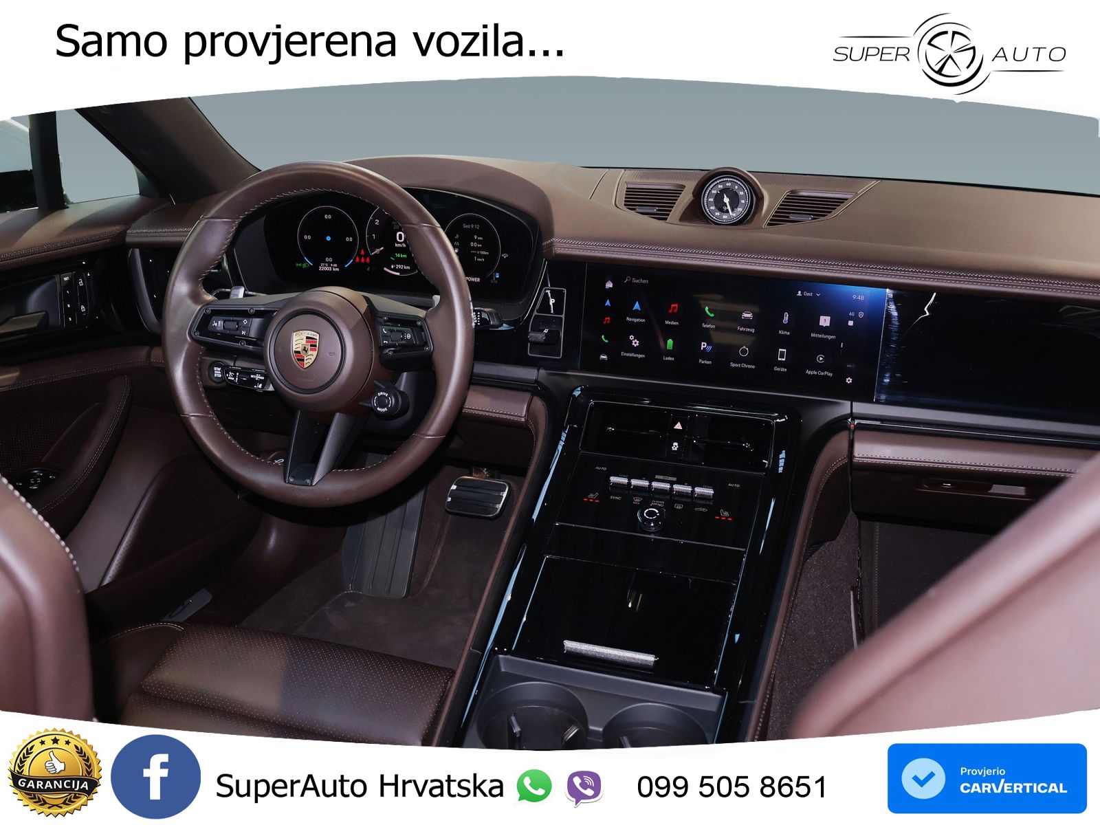 Porsche Panamera 4S 2.9 V6 (544 KS) E-Hybrid PDK ACC+HEAD+4xGR SJED+360+PANO