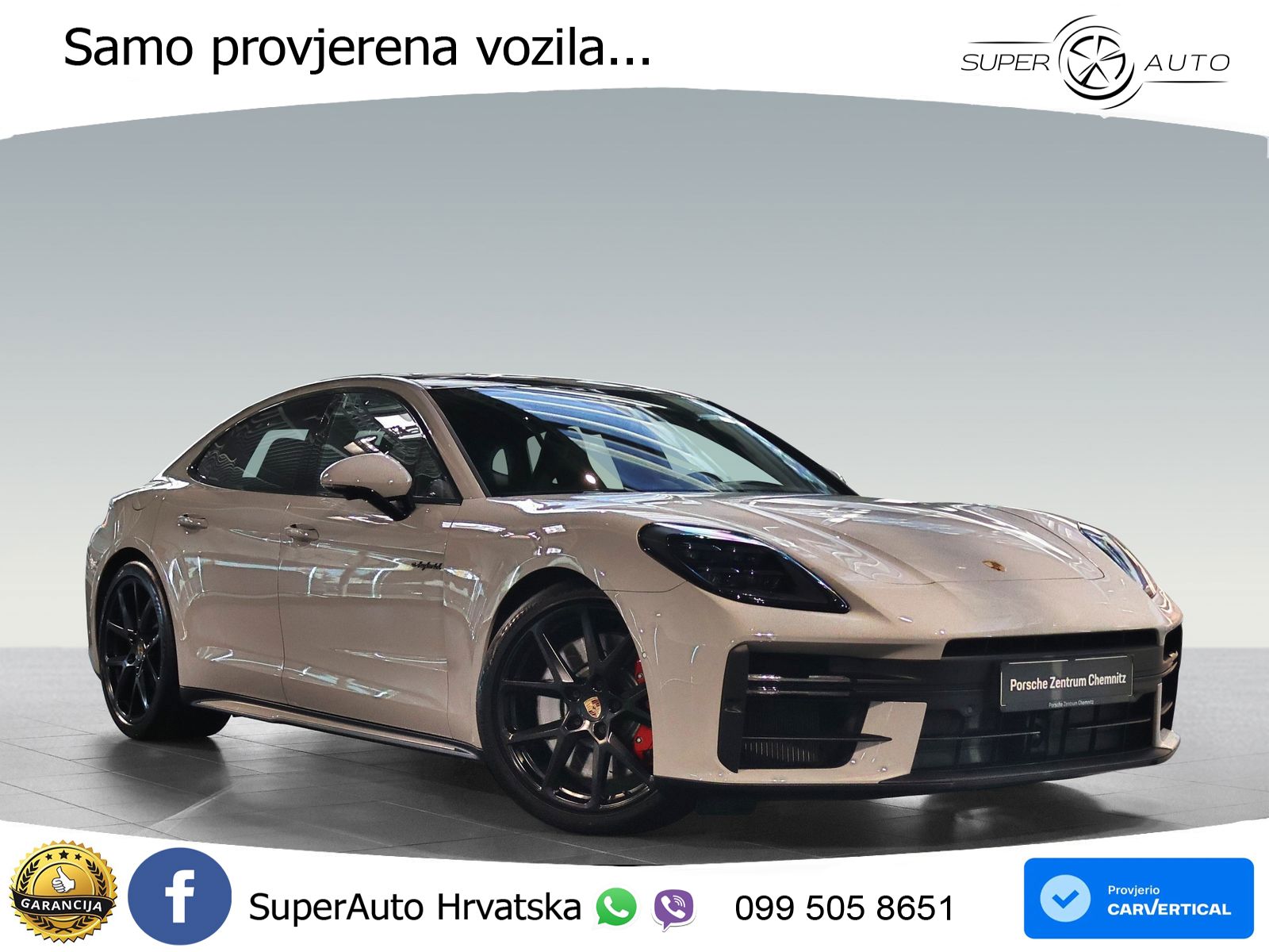 Porsche Panamera 4S 2.9 V6 (544 KS) E-Hybrid PDK ACC+HEAD+4xGR SJED+360+PANO