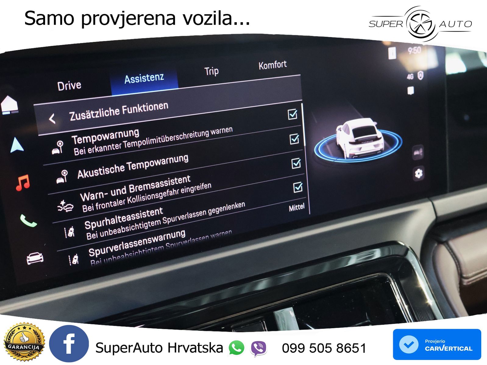 Porsche Panamera 4S 2.9 V6 (544 KS) E-Hybrid PDK ACC+HEAD+4xGR SJED+360+PANO