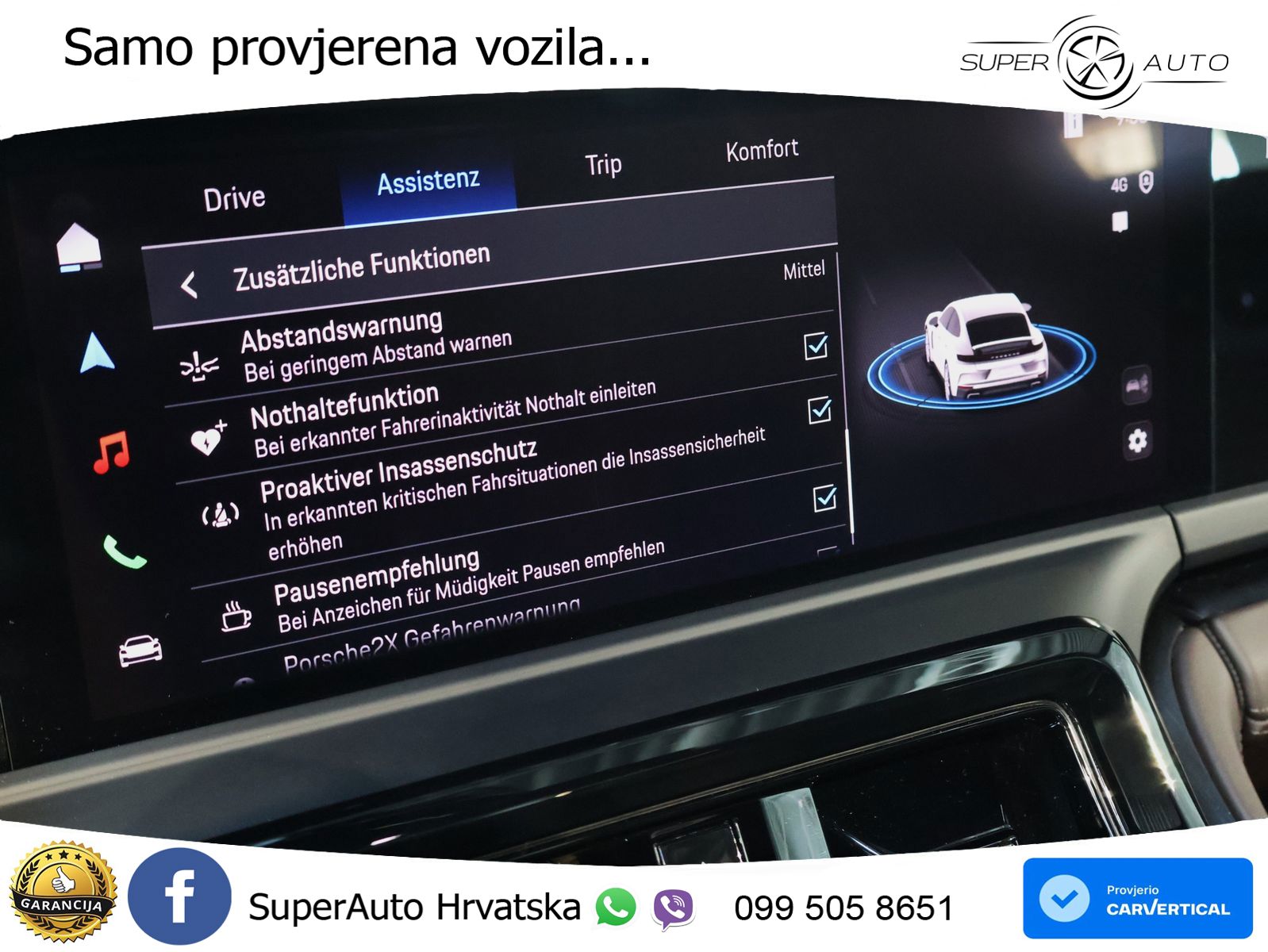 Porsche Panamera 4S 2.9 V6 (544 KS) E-Hybrid PDK ACC+HEAD+4xGR SJED+360+PANO