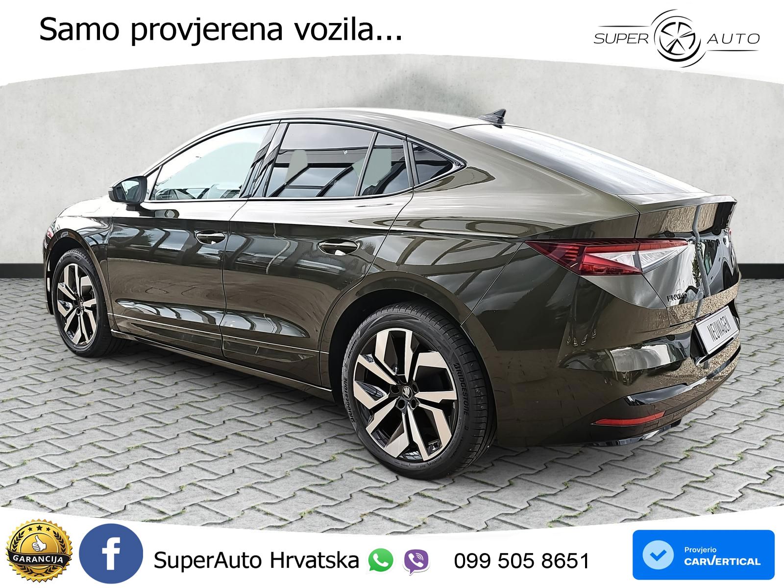 Škoda Enyaq Coupe iV 85 82 kWh (286 KS) SportLine LED+GR SJED+ACC