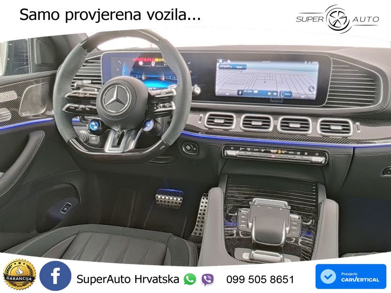 Mercedes AMG GLE Coupe 63 S V8 (612 KS) EQ Boost 4MATIC+ AMG SPEEDSHIFT TCT 9G