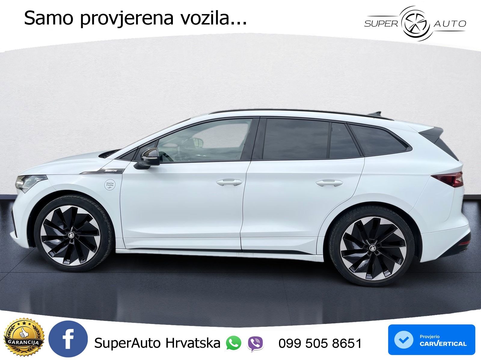 Škoda Enyaq iV 80 82 kWh (204 KS) SportLine