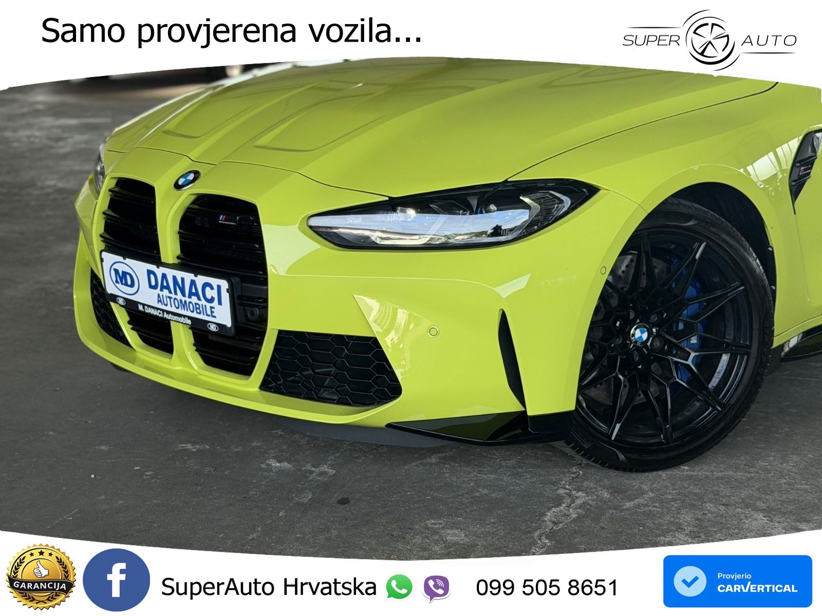 BMW M4 Competition 3.0 (510 KS) Steptronic