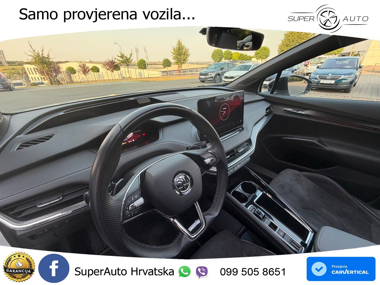 Škoda Enyaq iV 80 82 kWh (204 KS) SportLine LED+GR SJED+ACC