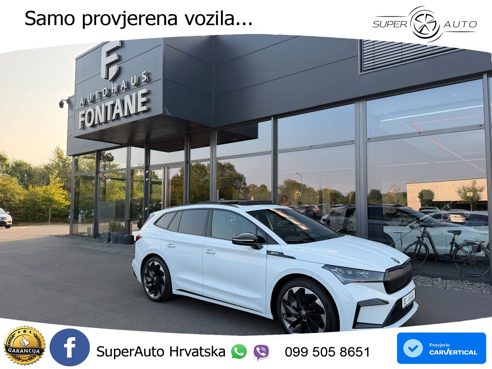 Škoda Enyaq iV 80 82 kWh (204 KS) SportLine LED+GR SJED+ACC