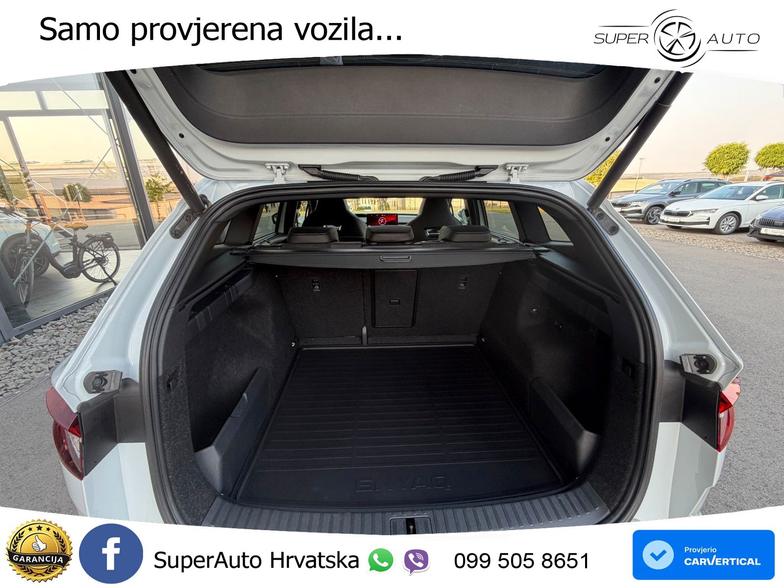 Škoda Enyaq iV 80 82 kWh (204 KS) SportLine LED+GR SJED+ACC