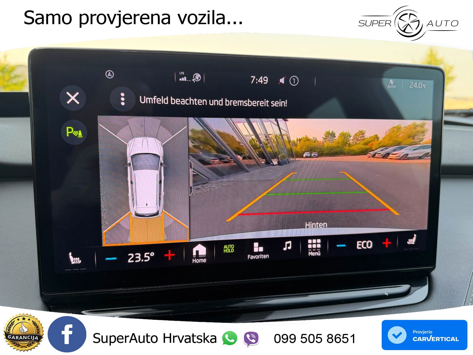 Škoda Enyaq iV 80 82 kWh (204 KS) SportLine LED+GR SJED+ACC
