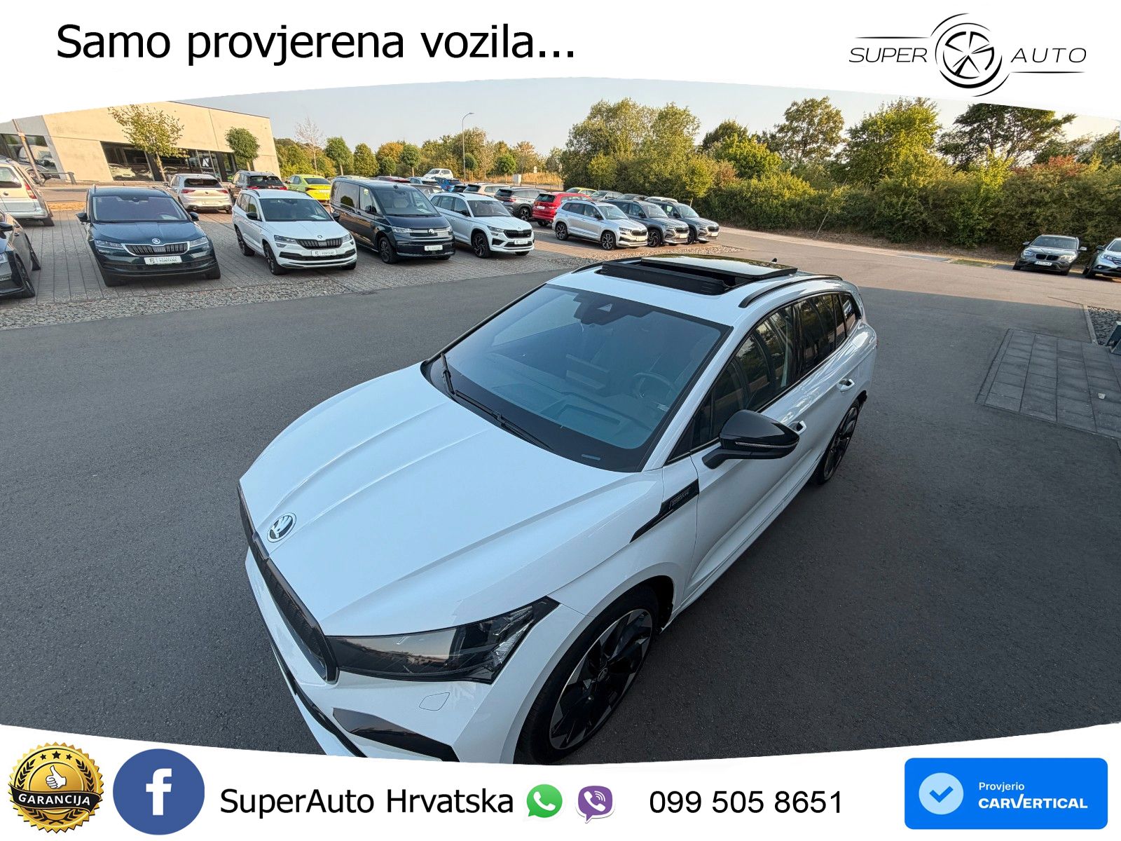 Škoda Enyaq iV 80 82 kWh (204 KS) SportLine LED+GR SJED+ACC