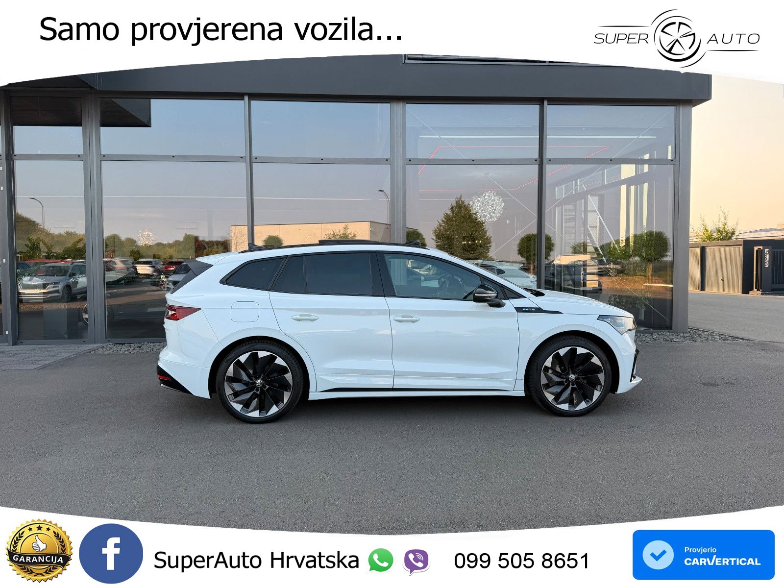 Škoda Enyaq iV 80 82 kWh (204 KS) SportLine LED+GR SJED+ACC