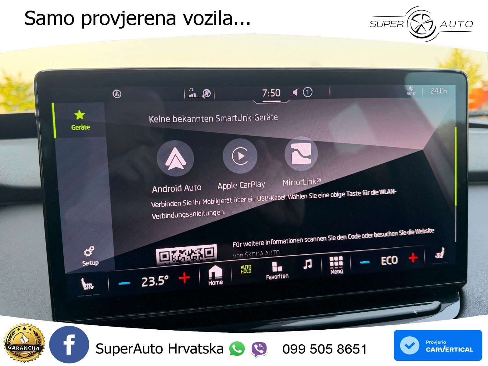Škoda Enyaq iV 80 82 kWh (204 KS) SportLine LED+GR SJED+ACC