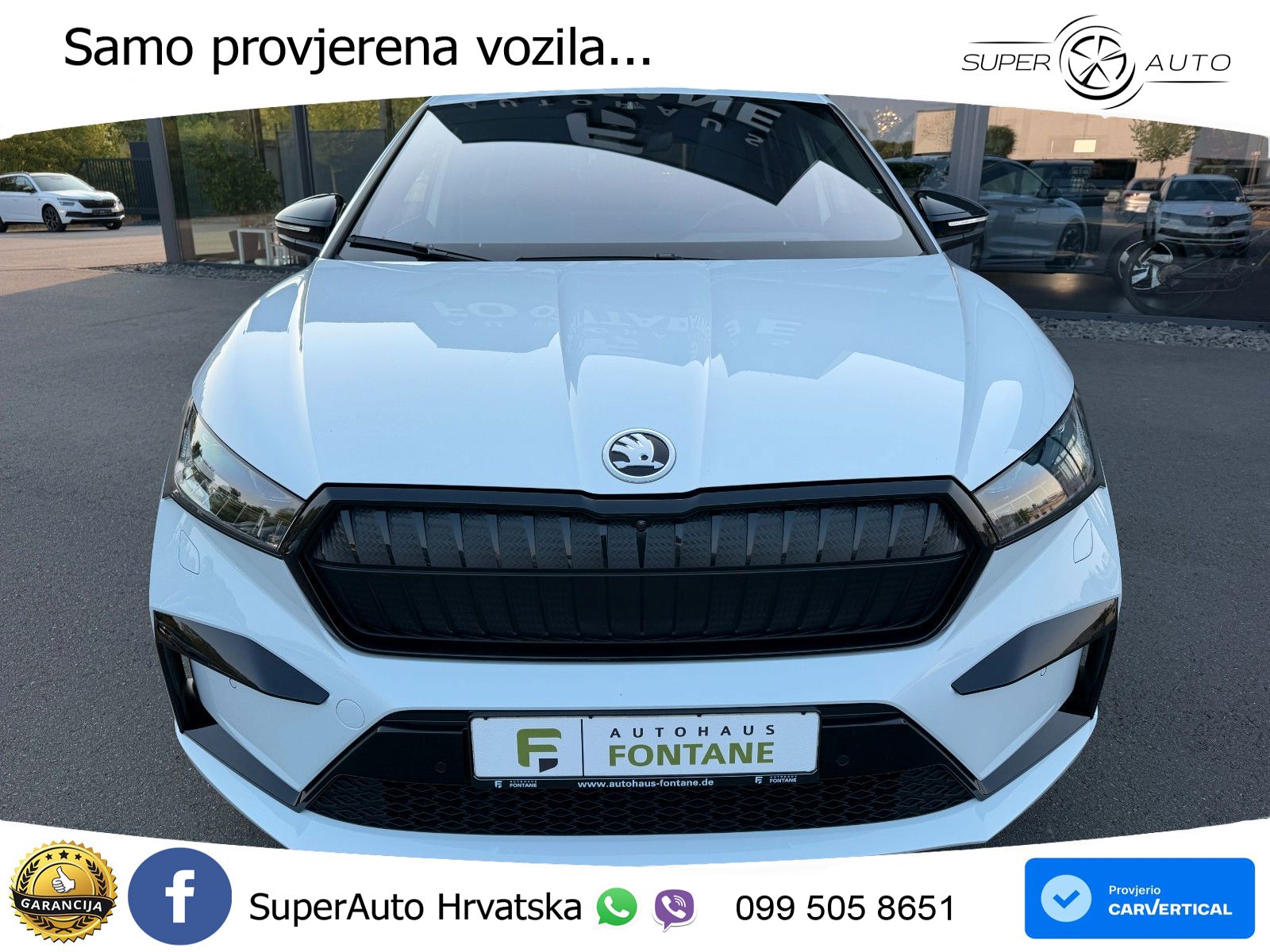 Škoda Enyaq iV 80 82 kWh (204 KS) SportLine LED+GR SJED+ACC