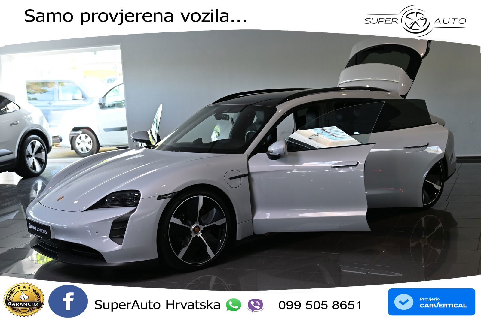 Porsche Taycan Sport Turismo GTS Performance Plus 93.4 kWh (598 KS)