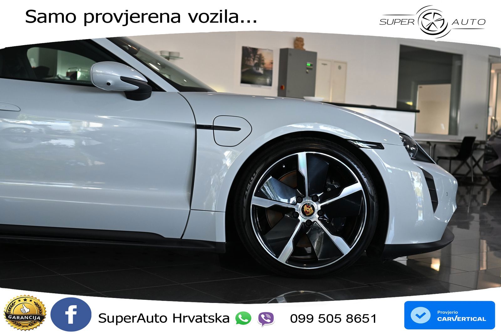 Porsche Taycan Sport Turismo GTS Performance Plus 93.4 kWh (598 KS)