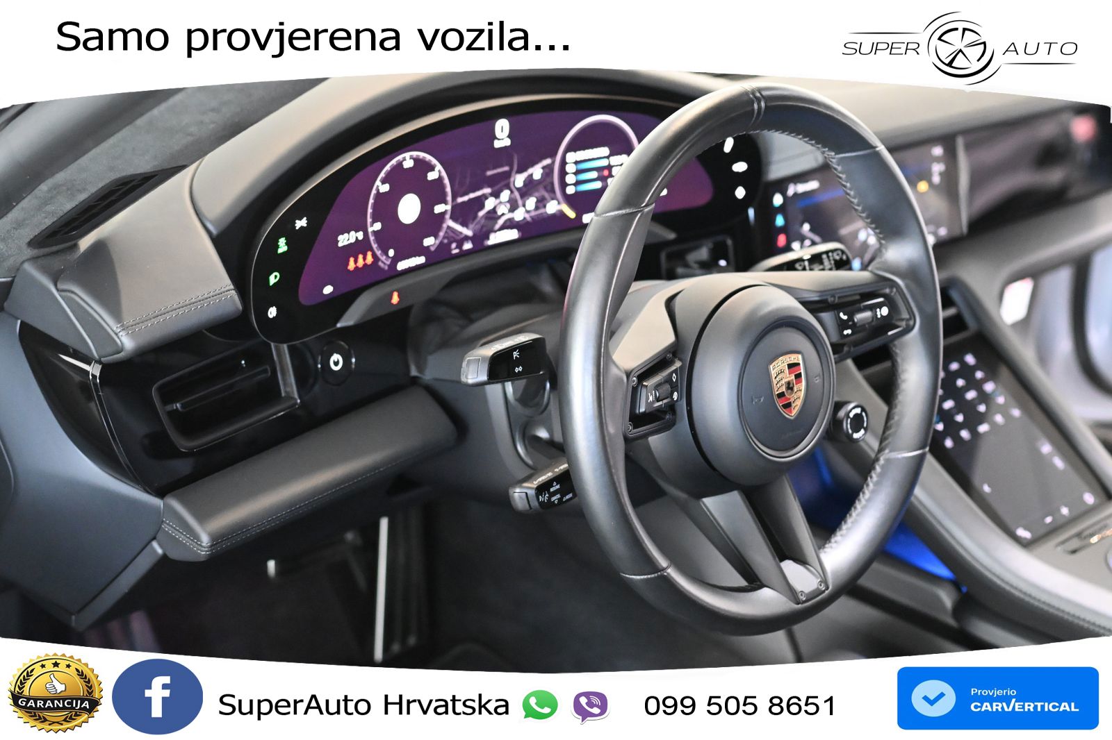 Porsche Taycan Sport Turismo GTS Performance Plus 93.4 kWh (598 KS)
