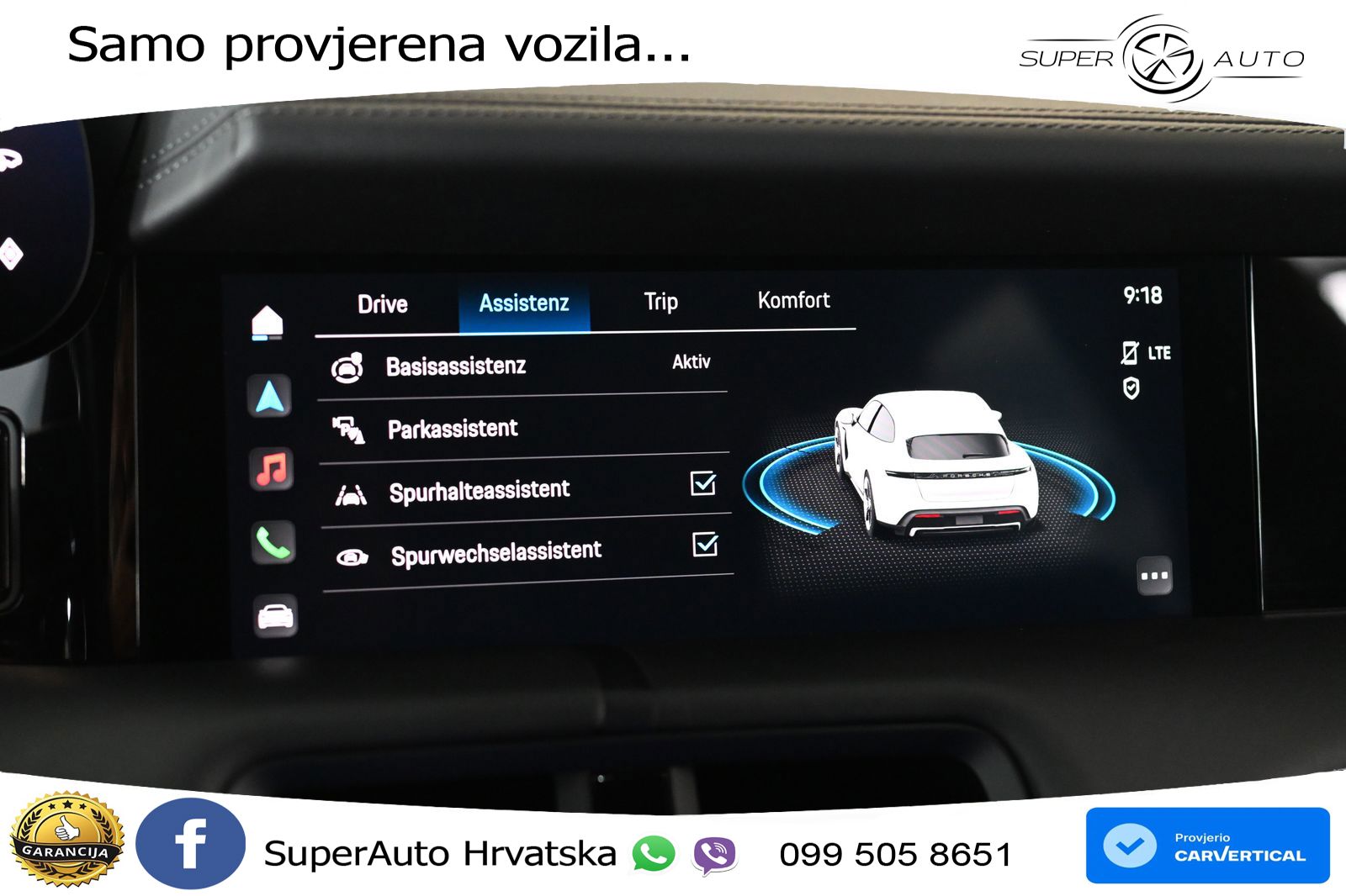 Porsche Taycan Sport Turismo GTS Performance Plus 93.4 kWh (598 KS)