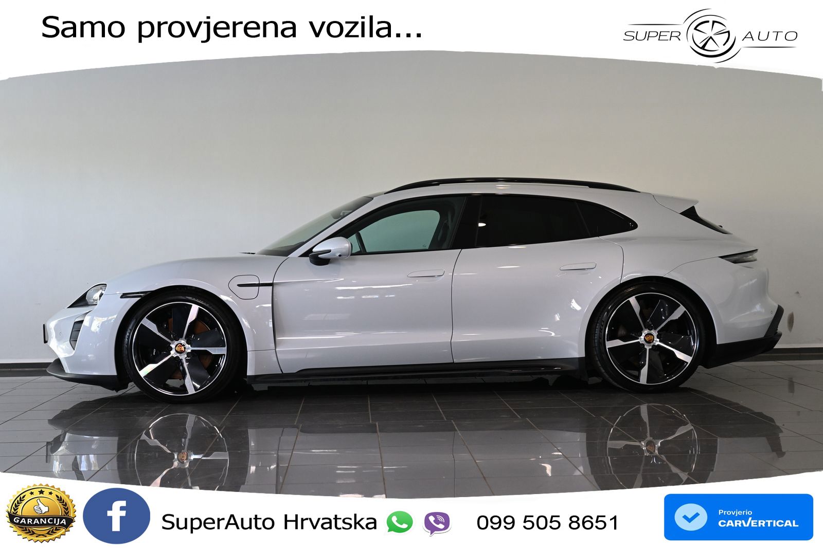 Porsche Taycan Sport Turismo GTS Performance Plus 93.4 kWh (598 KS)