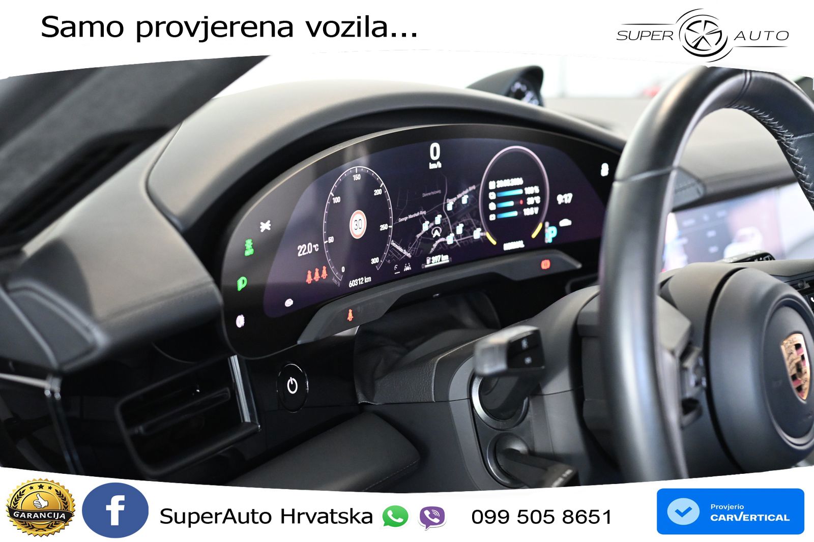 Porsche Taycan Sport Turismo GTS Performance Plus 93.4 kWh (598 KS)