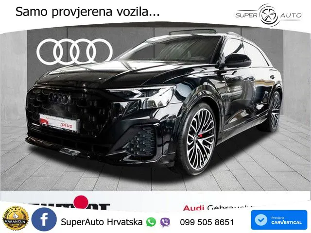 Audi Q8 50 TDI V6 (286 KS) quattro Tiptronic S line LED+GR SJED+ACC