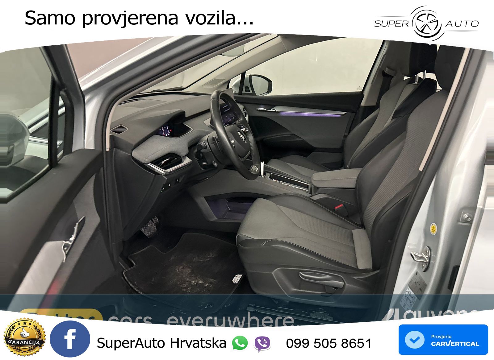 Škoda Enyaq iV 80 82 kWh (204 KS) LED+GR SJED+ACC