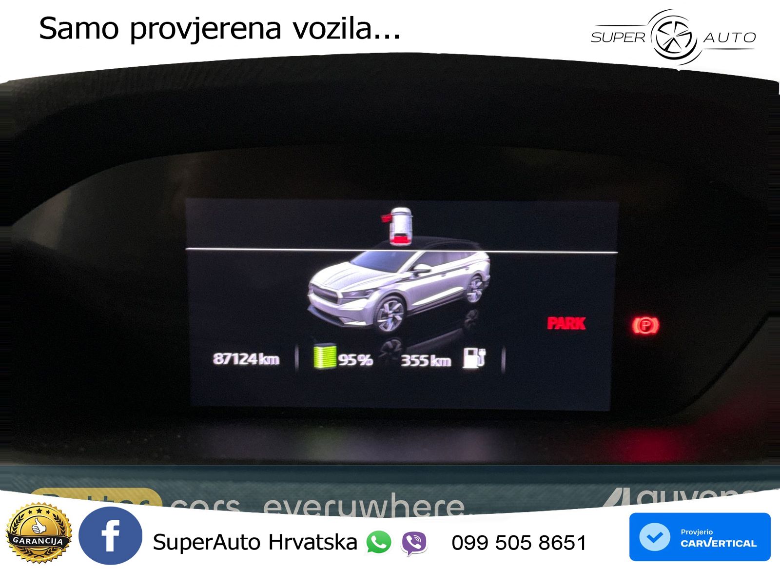 Škoda Enyaq iV 80 82 kWh (204 KS) LED+GR SJED+ACC