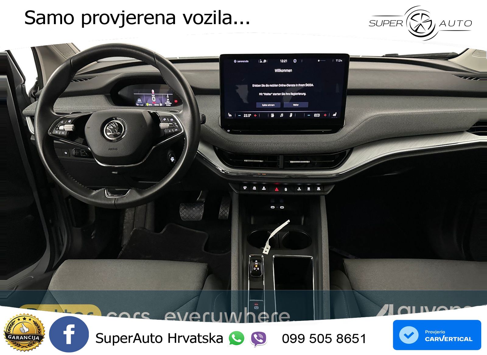 Škoda Enyaq iV 80 82 kWh (204 KS) LED+GR SJED+ACC