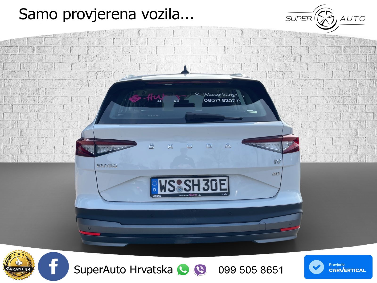 Škoda Enyaq 60 63 kWh (204 KS)