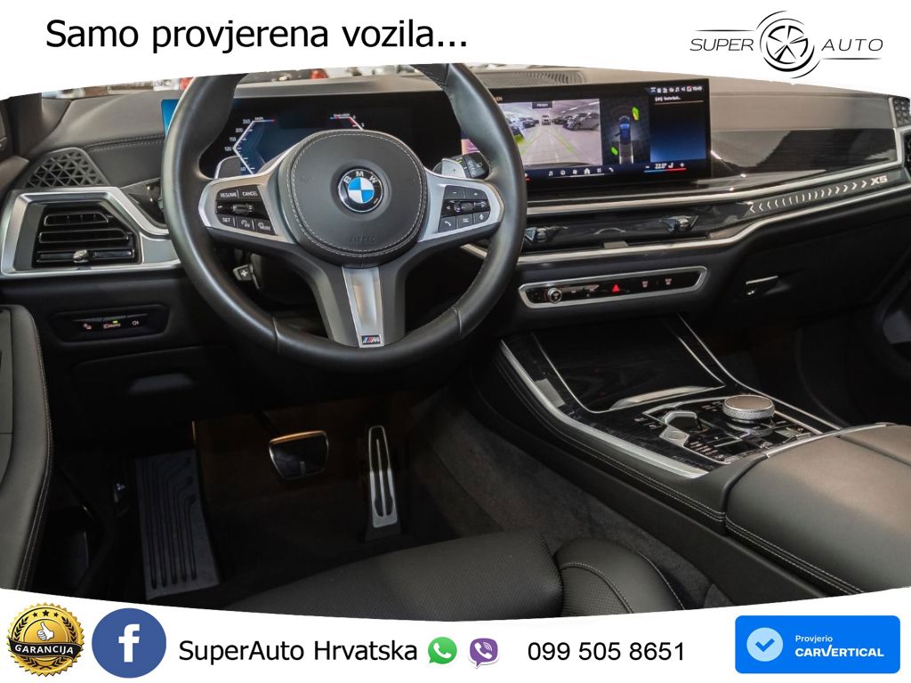BMW X5 30d (298 KS) xDrive Steptronic ZRAČNI+ACC+GR SJED+KAM+PANO