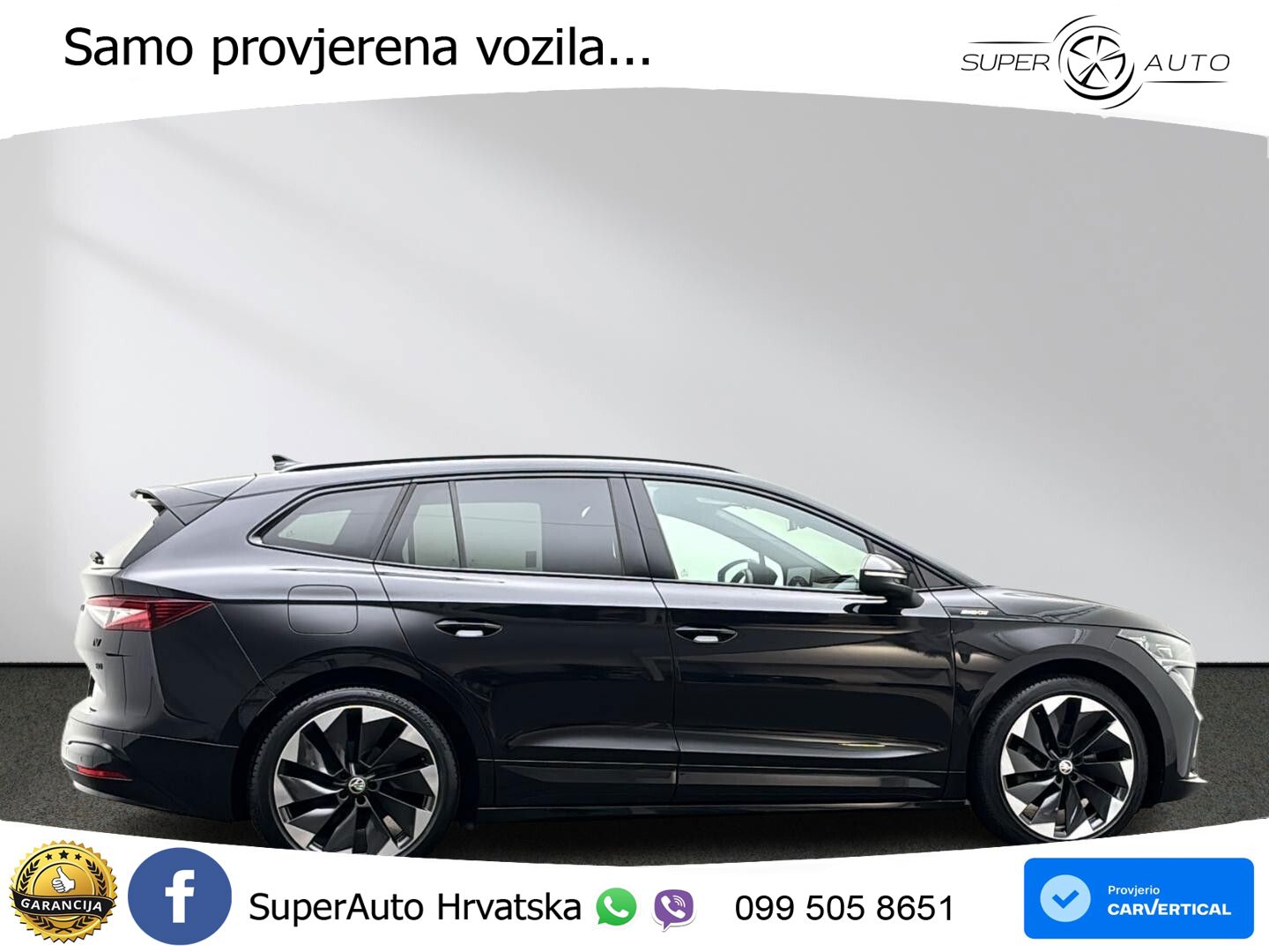 Škoda Enyaq iV 80 82 kWh (204 KS) SportLine LED+GR SJED+ACC