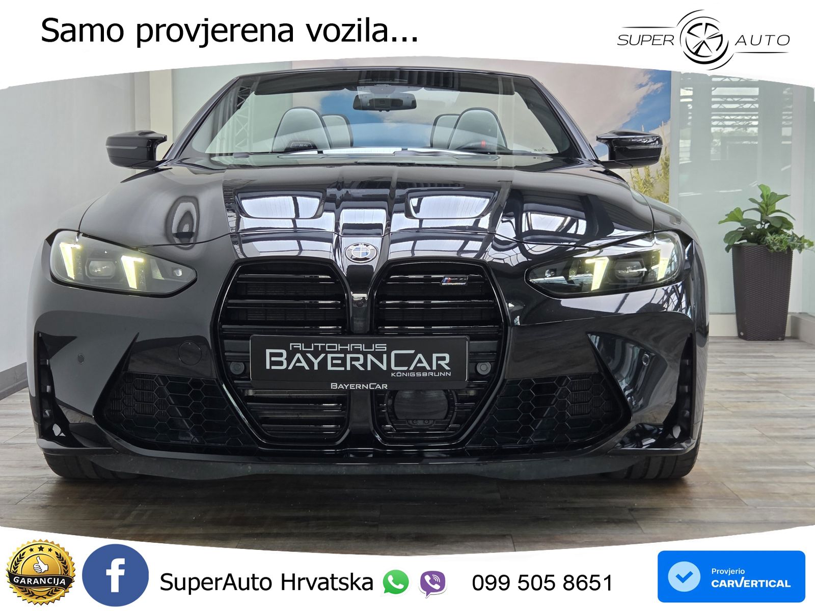BMW M4 Convertible Competition 3.0 (530 KS) xDrive Steptronic LED+GR SJED+ACC