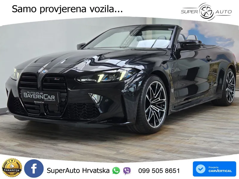 BMW M4 Convertible Competition 3.0 (530 KS) xDrive Steptronic LED+GR SJED+ACC