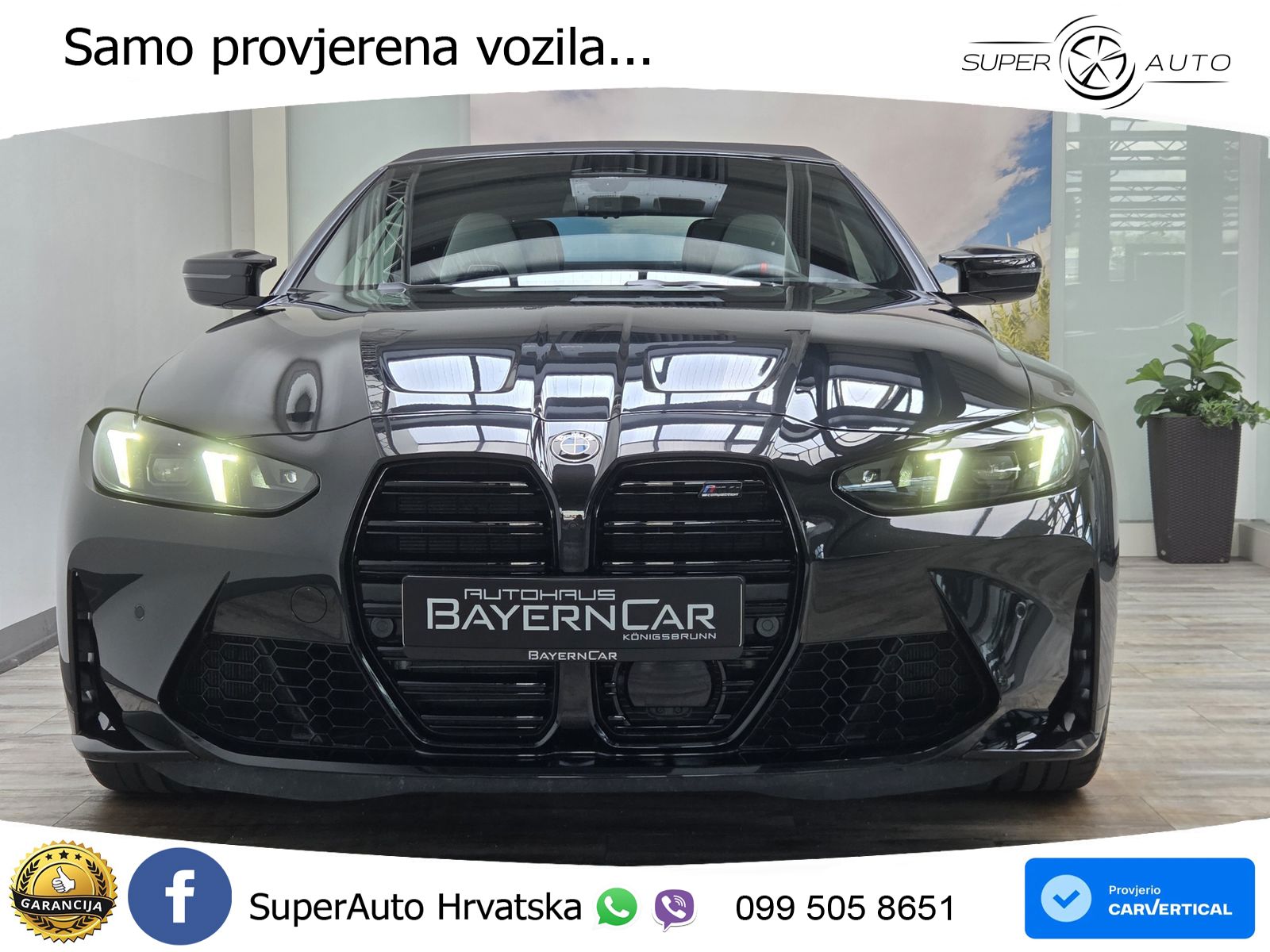BMW M4 Convertible Competition 3.0 (530 KS) xDrive Steptronic LED+GR SJED+ACC