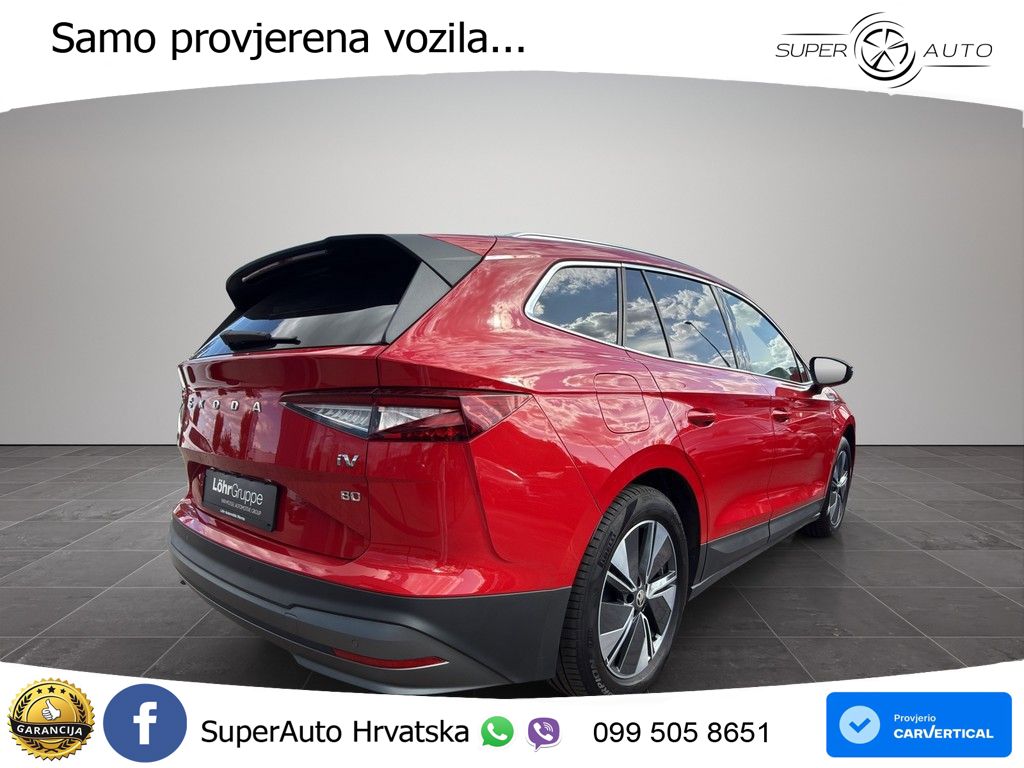 Škoda Enyaq iV 80 82 kWh (204 KS) Loft LED+GR SJED+ACC