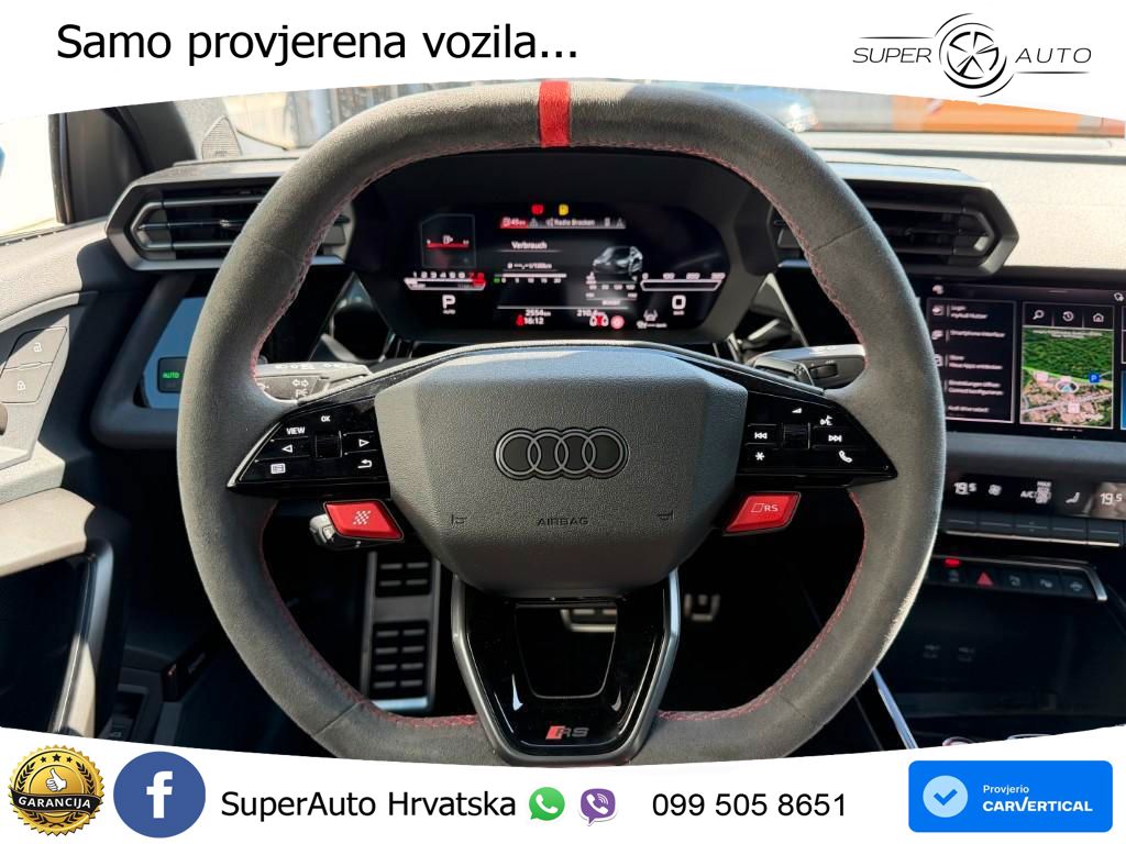 Audi RS3 Sedan 2.5 TFSI (400 KS) quattro S tronic LED+GR SJED+ACC