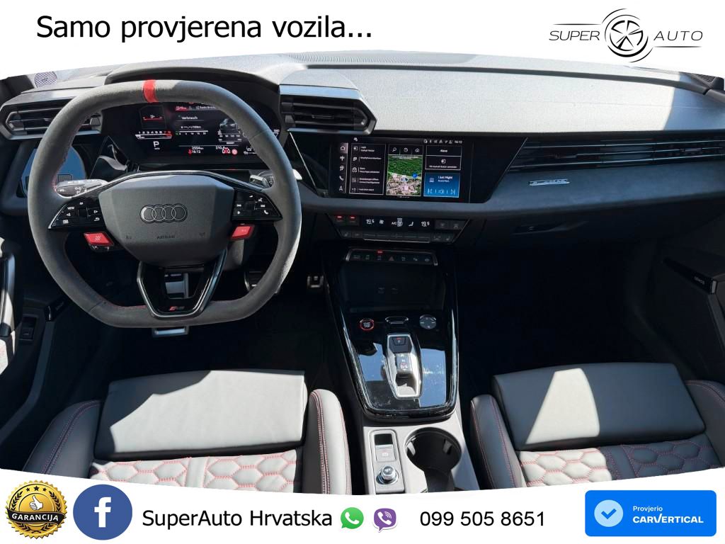 Audi RS3 Sedan 2.5 TFSI (400 KS) quattro S tronic LED+GR SJED+ACC