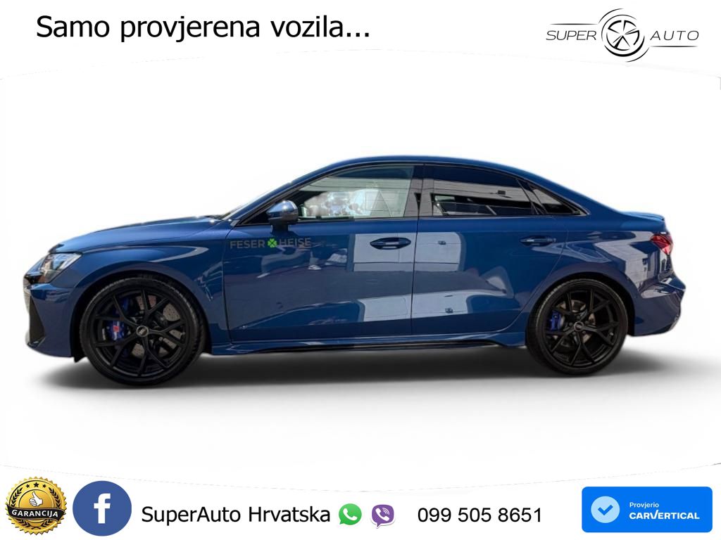Audi RS3 Sedan 2.5 TFSI (400 KS) quattro S tronic LED+GR SJED+ACC
